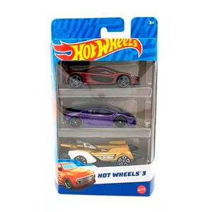 Hot Wheels Pack X3 Vehiculos K5904