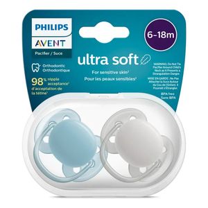Chupetes Avent Ultra Soft 6-18 meses SCF091/17