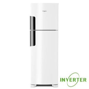 Heladera Whirlpool Inverter No Frost WRM42HB Top Mount Inox 386 lts